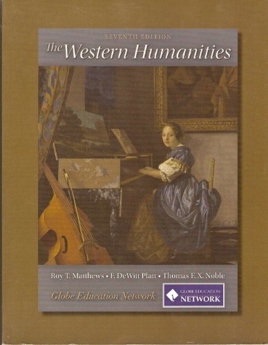 Stock image for The Western Humanities for sale by Better World Books: West