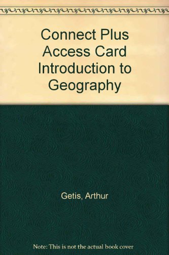 Stock image for Connect Plus Access Card Introduction to Geography for sale by A Team Books