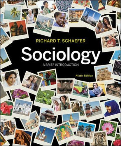 Sociology: A Brief Introduction with Connect Plus Sociology (9780077485214) by Schaefer, Richard T.