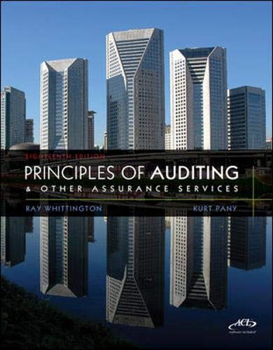 9780077486273: MP Principles of Auditing & Assurance Services with ACL Software CD