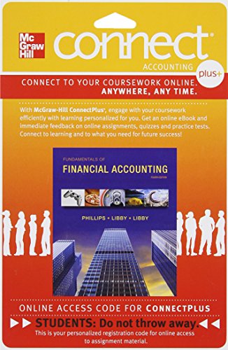9780077489472: Connect 1-Semester Access Card for Fundamentals of Financial Accounting