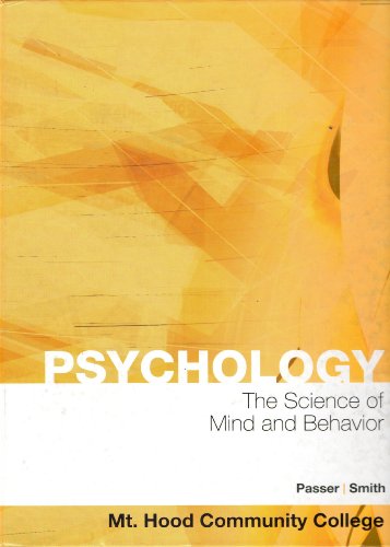 Beispielbild fr Hardcover:Psychology: The Science of Mind and Behavior 5th Edition (Book Only) zum Verkauf von Jenson Books Inc