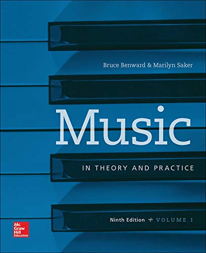 Stock image for Workbook t/a Music in Theory and Practice, Volume I for sale by Wrigley Books
