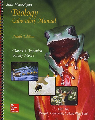 9780077496180: Biology Laboratory Manual