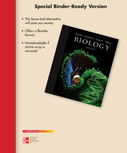Beispielbild fr Loose Leaf Version for Biology zum Verkauf von HPB-Red