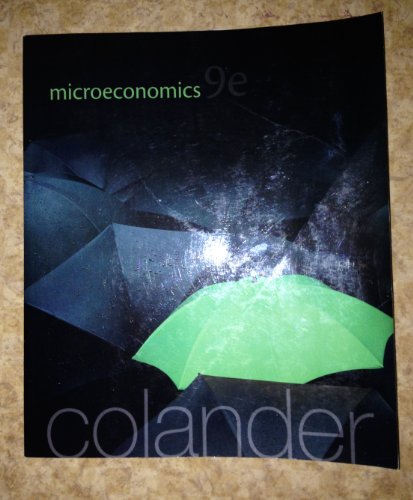 Beispielbild fr Microeconomics (The Mcgraw-hill Series in Economics) zum Verkauf von Open Books