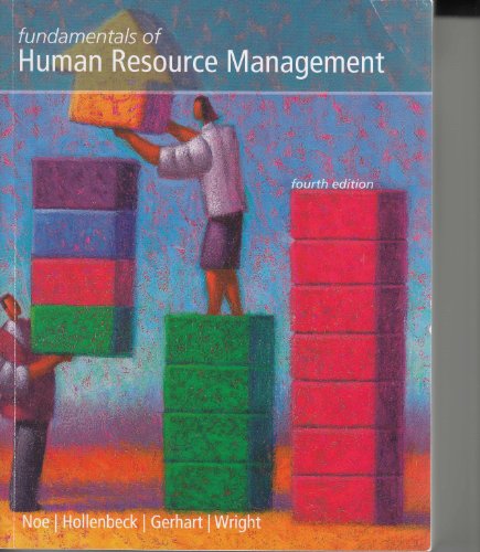 Beispielbild fr Fundamentals of Human Resource Management zum Verkauf von Wonder Book