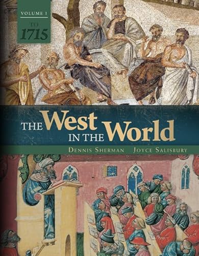 Stock image for The West in the World Vol 1 to 1715 for sale by Goodwill Books