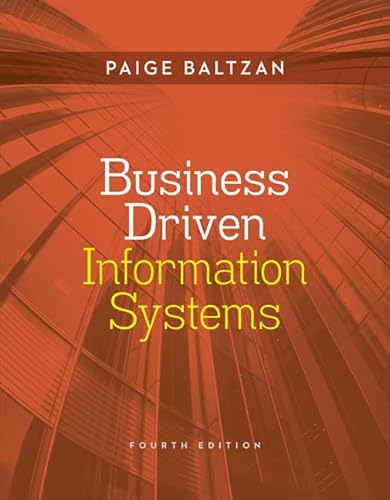 9780077506766: Business Driven Information Systems