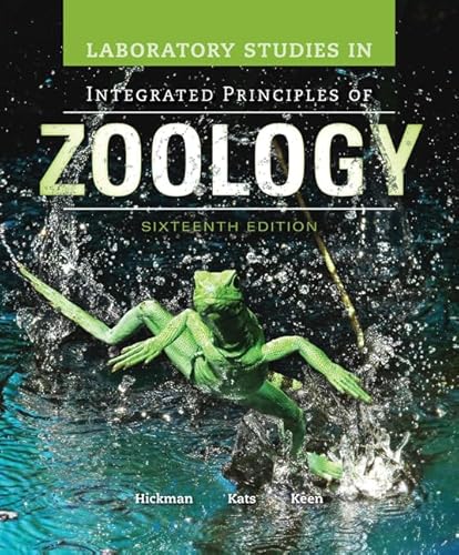 Imagen de archivo de Laboratory Studies in Integrated Principles of Zoology a la venta por Big River Books