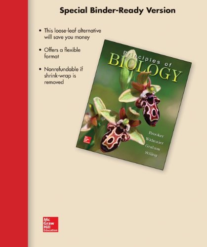 Stock image for Loose Leaf Version for Principles of Biology for sale by Better World Books