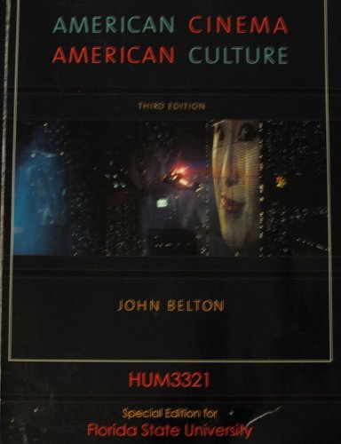 Stock image for American Cinema American Culture Third Edition- Sp for sale by SecondSale