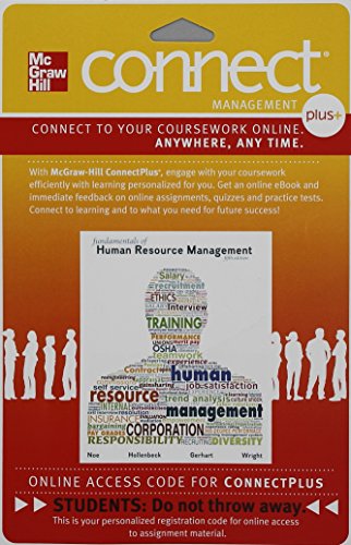 Stock image for Connect 1-Semester Access Card for Fundamentals of Human Resource Management for sale by A Team Books
