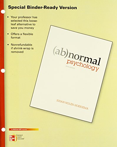 9780077516154: Abnormal Psychology