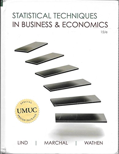 9780077522186: Statistical Techniques in Business & Economics