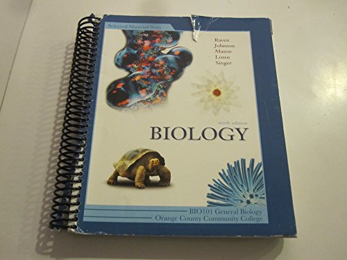 Selected Material From Biology, Ninth Edition (9780077522322) by Peter H. Raven