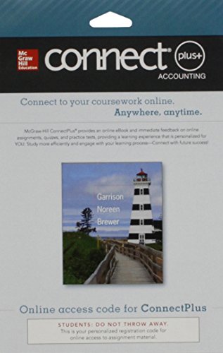 Stock image for Connect 1-Semester Access Card for Managerial Accounting for sale by BooksRun
