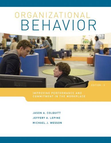 9780077524630: Organizational Behavior: Improving Performance and Commitment in the Workplace