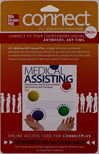 9780077525903: Connect 2-Semester Access Card for Medical Assisting: Administrative and Clinical Procedures