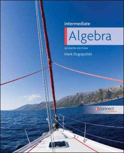 Intermediate Algebra with Connect Access Card (9780077526887) by Dugopolski, Mark