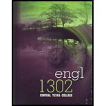 Imagen de archivo de English 1302 Central Texas College a la venta por Textbooks_Source