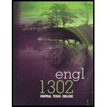 Stock image for English 1302 Central Texas College for sale by Textbooks_Source