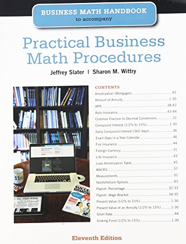 Beispielbild fr Practical Business Math Procedure zum Verkauf von ThriftBooks-Atlanta