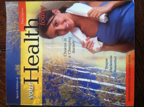 Stock image for Your Health Today Third Edition for sale by ThriftBooks-Dallas