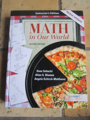 Stock image for Math In Our World:Media Update: Instructor's Edition ; 9780077539061 ; 0077539060 for sale by APlus Textbooks