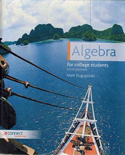 Beispielbild fr Algebra for College Students Sixth Edition zum Verkauf von SecondSale