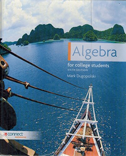 Stock image for Algebra for College Students Sixth Edition for sale by SecondSale