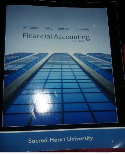 9780077542245: Financial Accounting (Custom Edition for Sacred Heart University)