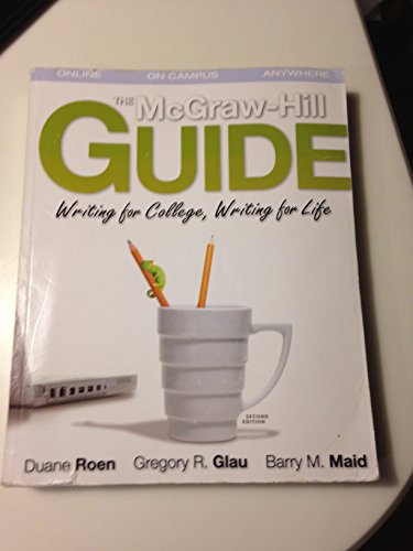 Stock image for Mcgraw-Hill College Writing Guide and Workbook for sale by HPB-Red