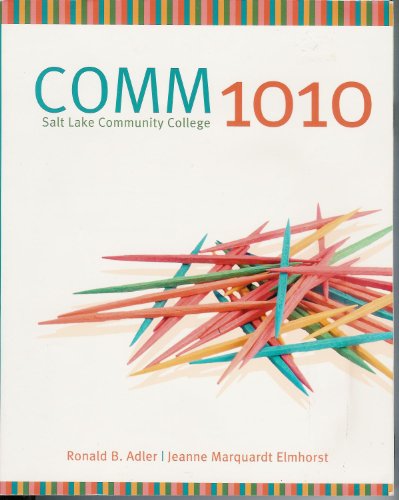 9780077546311: Comm 1010 Salt Lake Community College