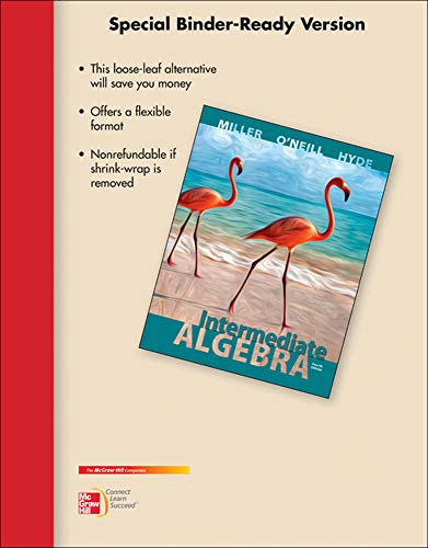 Stock image for Loose Leaf Version for Intermediate Algebra for sale by Iridium_Books