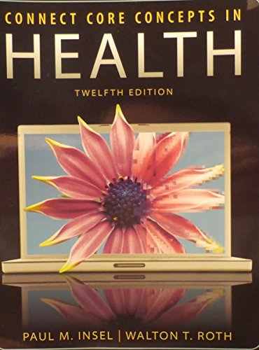 Stock image for Connect Core Concepts in Health, 12th edition Brief, HLTH 101 Carroll Community College for sale by Wonder Book