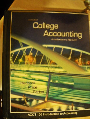 Stock image for College Accounting for sale by SecondSale