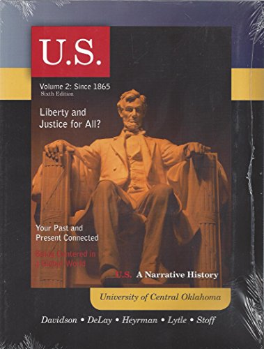 Stock image for U.S. A NARRATIVE HISTORY VOLUME 2: SINCE 1865 for sale by HPB-Red