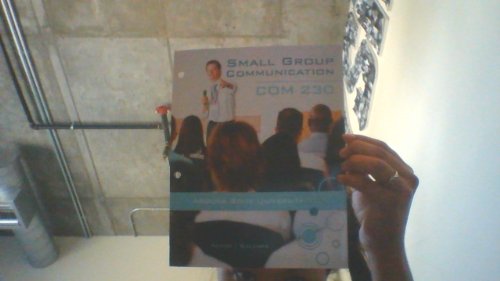 Imagen de archivo de Small Group Communication (COM 230) a la venta por Bookmans