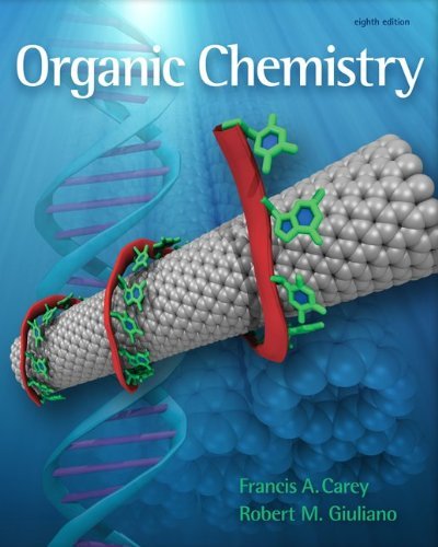9780077561482: By Francis Carey - Student Solutions Manual to accompany Organic Chemistry (8th Edition) (1/25/10)
