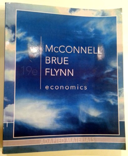 9780077563097: Economics Principles Problems and Policies Adapted Materials 19e (Economics)