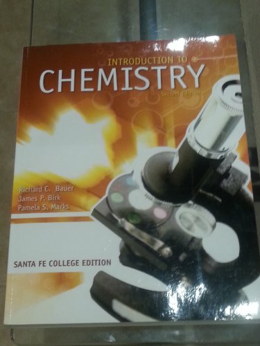 9780077567613: Introduction to Chemistry. Second Edition. Santa Fe College Edition