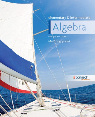9780077570668: Elementary & intermediate Algebra