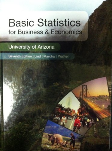 9780077572747: Basic Statistics for Business & Economics (Univers