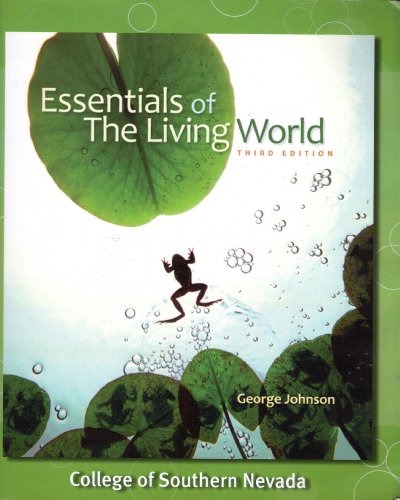 Stock image for Essentials of the Living World: Third Edition CSN (Essentials of the L for sale by Hawking Books