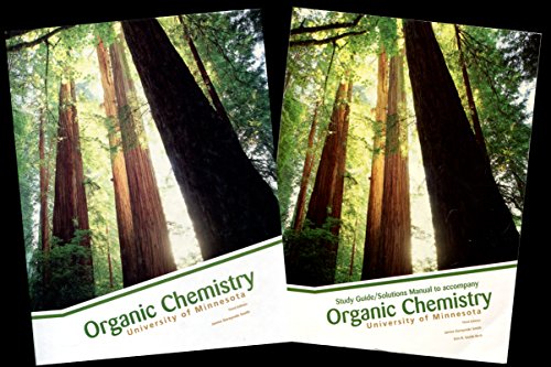 Imagen de archivo de Organic Chemistry with Solutions Manual: Custom Edition for the University of Minnesota a la venta por Better World Books