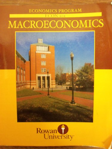 Imagen de archivo de MACROECONOMICS >CUSTOM< a la venta por ThriftBooks-Dallas