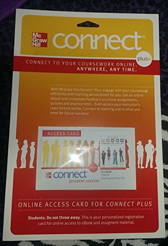 9780077593056: Power Learning and Your Life Essentials of Student Success