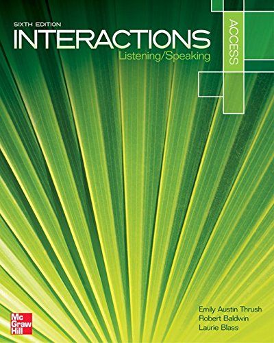 9780077595173: Interactions Access Listening/Speaking Student Book