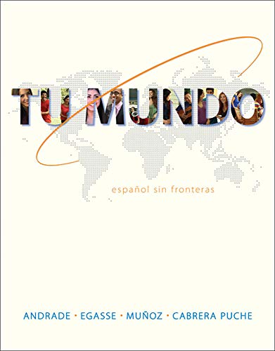 Connect (with digital WBLM) Introductory Spanish 720 day Access Card for Tu mundo (9780077595715) by Magdalena Andrade; Jeanne Egasse; ElÃ­as Miguel MuÃ±oz; MarÃ­a Cabrera-Puche